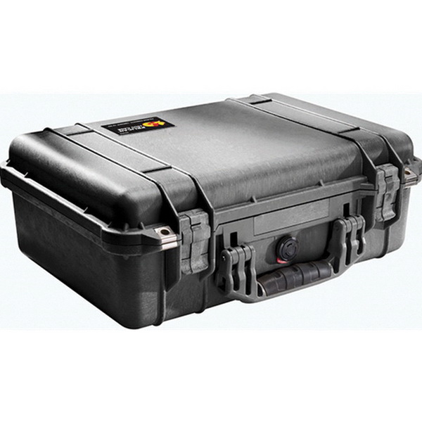 Pelican 1500 Handgun Case w/ Foam, Black - 1500-000-110 - Pelican