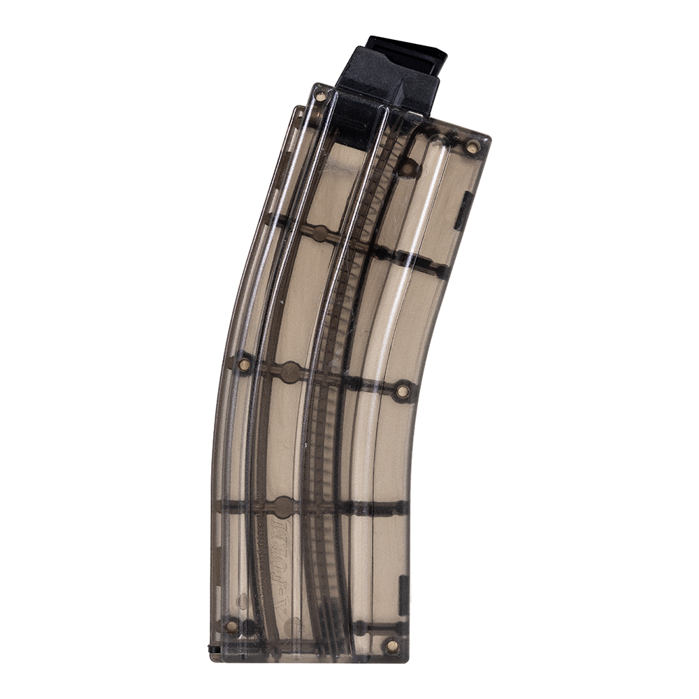 Black Dog Machine M261 25rd .22LR Magazine, Smoke - M261-SM-25R - Black Dog