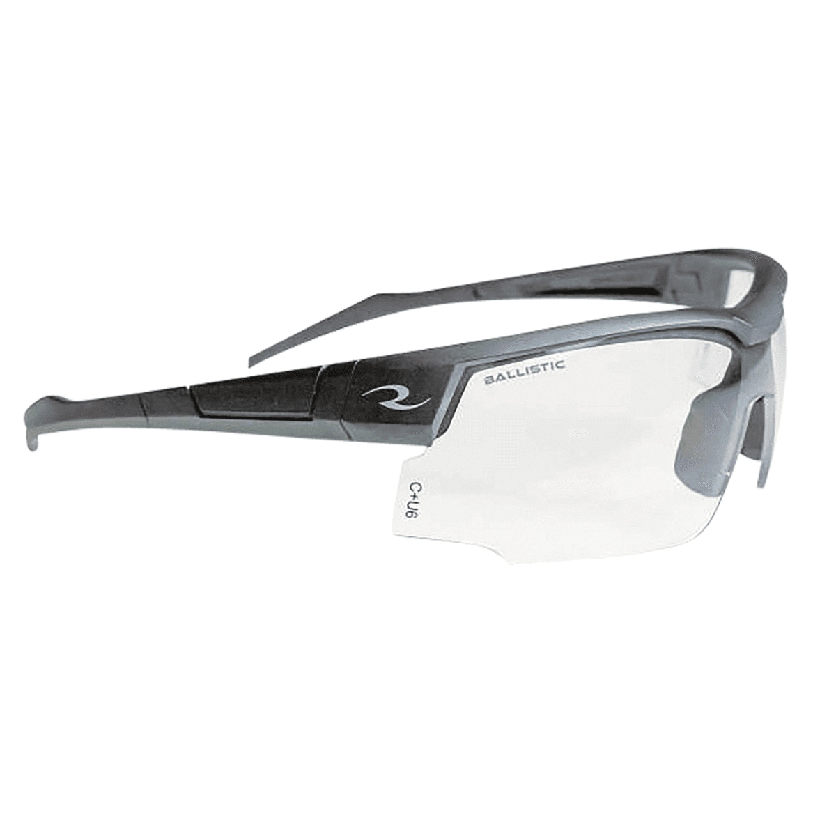 Radians SkyBow Shooting Glasses, Black/Clear - Radians