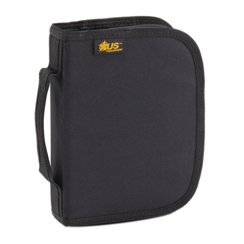 US PeaceKeeper 365 Micro 6.75" x 1.50" x 8.75" Pistol Case, Black - Us Peacekeeper