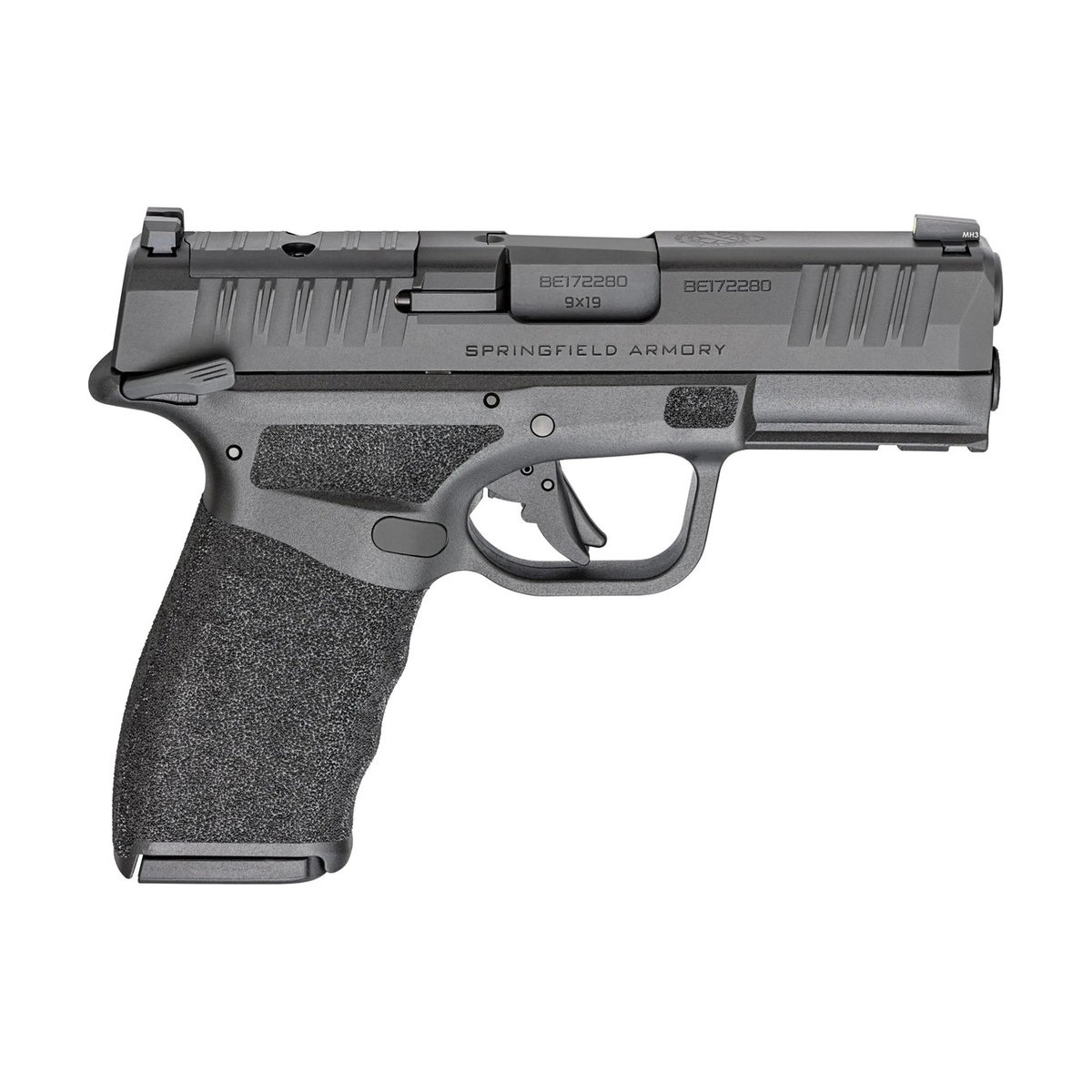 Springfield Armory Hellcat Pro OSP 9mm 3.70" 10rd Pistol, Black - Springfield Armory