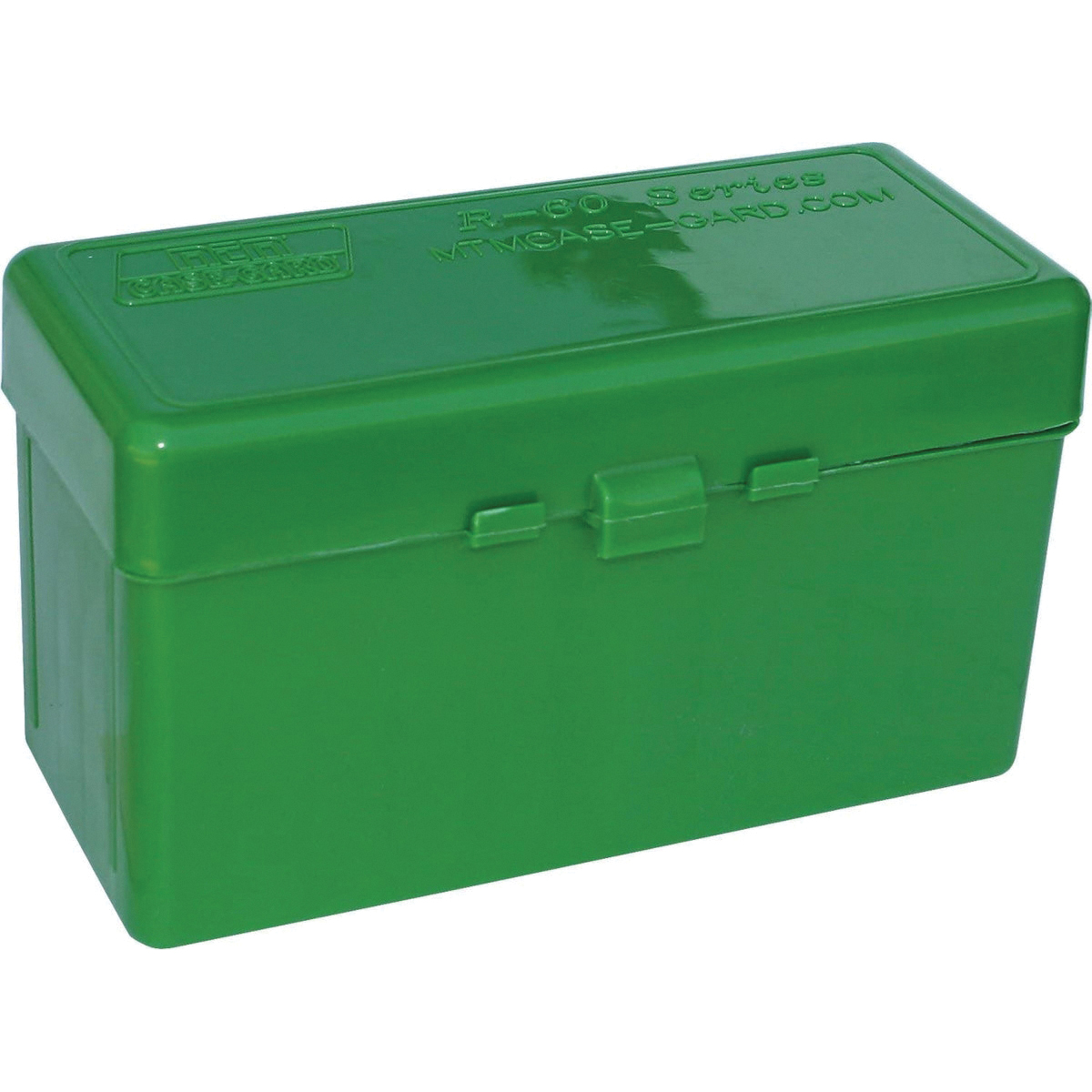 MTM Case Gard .243 Winchester/.308 Win Flip-Top Ammo Box, 60rds Green - Mtm Case Gard