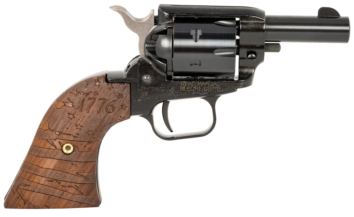 Heritage Manufacturing Barkeep .22LR 2.68" 6rd Revolver, Black - BK22B2WBRN35 - Heritage