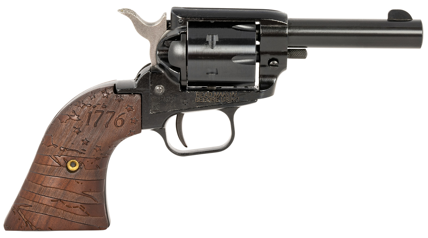 Heritage Manufacturing Barkeep .22LR 3" 6rd Revolver, Black - BK22B3WBRN35 - Heritage