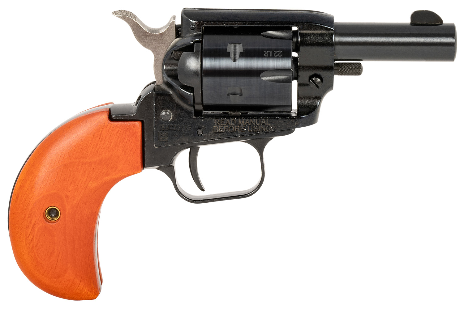 Heritage Manufacturing Barkeep .22LR Revolver 2.68" 6rds, Black - BK22B2BH - Heritage