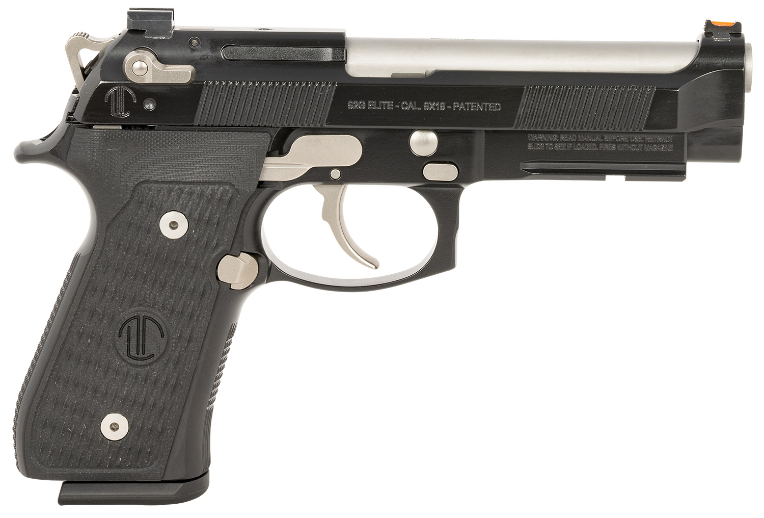 Langdon Tactical Tech 92 Elite LTT Full-Size 9mm 4.70" 18rds Pistol, Black - LTT-92E-CBOP18 - Langdon Tactical Tech