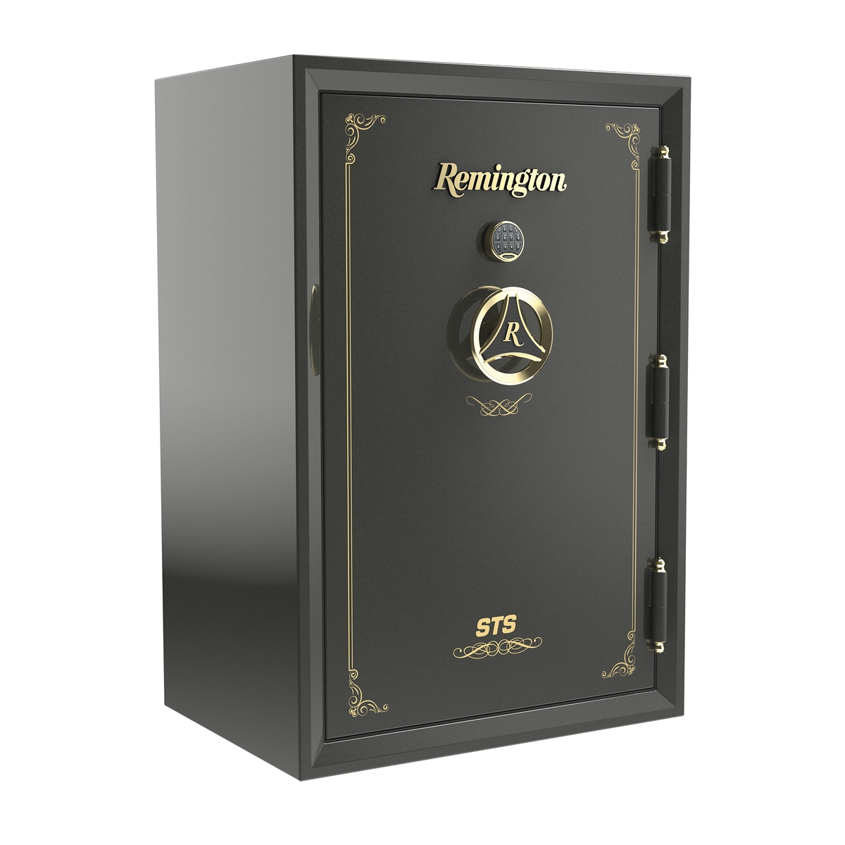Remington STS 32" x 44" x 65" 61 Long Guns 8 Handguns Gun Safe, Sage Green - Remington