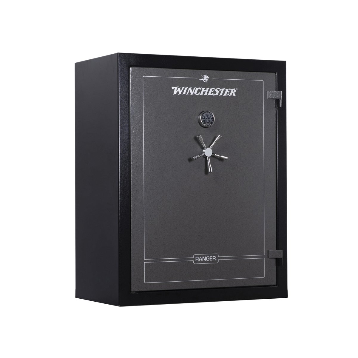 Winchester Ranger 42 27" x 46" x 59" Up to 65 Long Guns Gun Safe, Black/Slate - Winchester