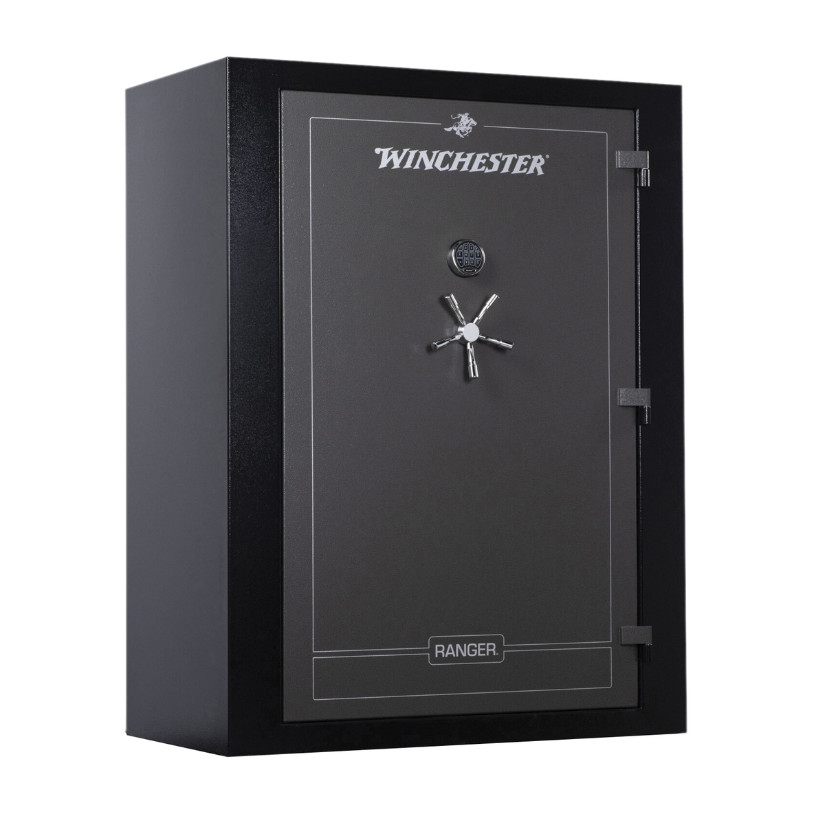 Winchester Ranger 66 29" x 55" x 72" Up to 70 Long Guns Gun Safe, Black/Slate - Winchester