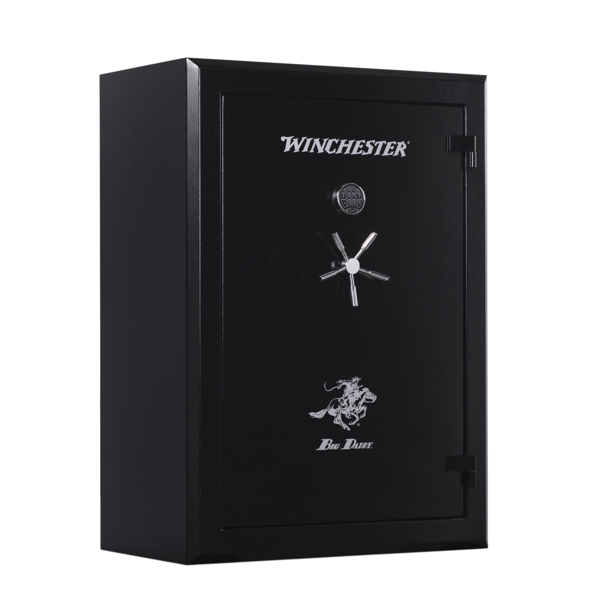 Winchester Big Daddy 25" x 42" x 59" Up to 46 Long Guns Gun Safe, Slate - Winchester