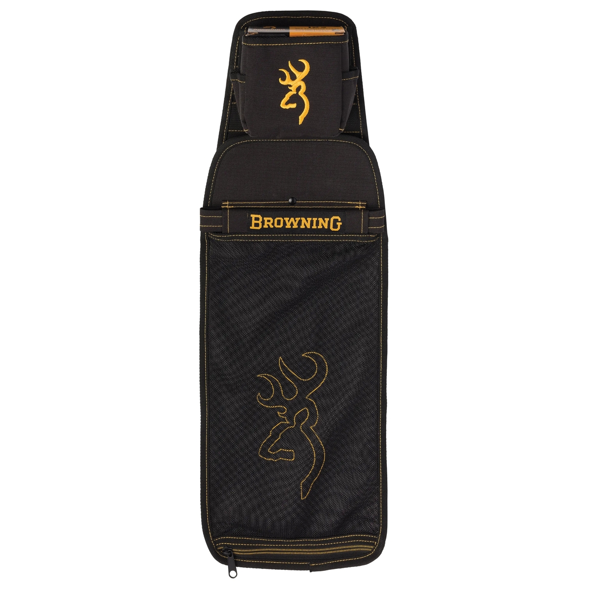 Browning Shell Pouch w/Bag, Black/Gold - Browning