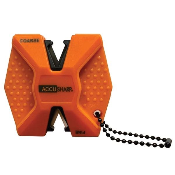 AccuSharp 2-Step Knife Sharpener Orange - Fast and Effective for Precision Edge Restoration - 344C
