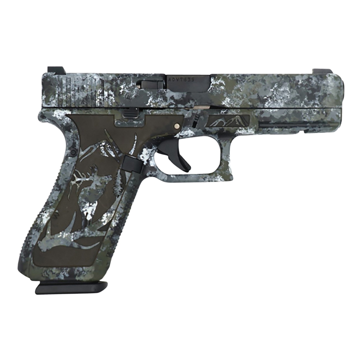 Glock G20 Gen 5 MOS 10mm 4.61" 15rd Pistol, Alpine Camouflage - Glock