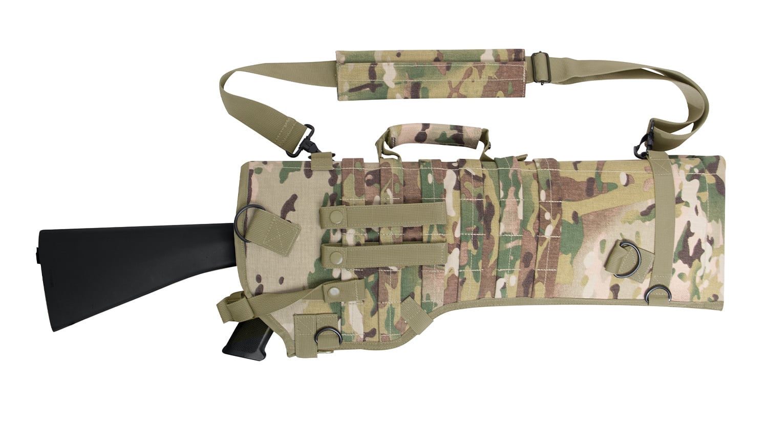 Rothco Tactical Molle Rifle Scabbard - Multicam - Rothco