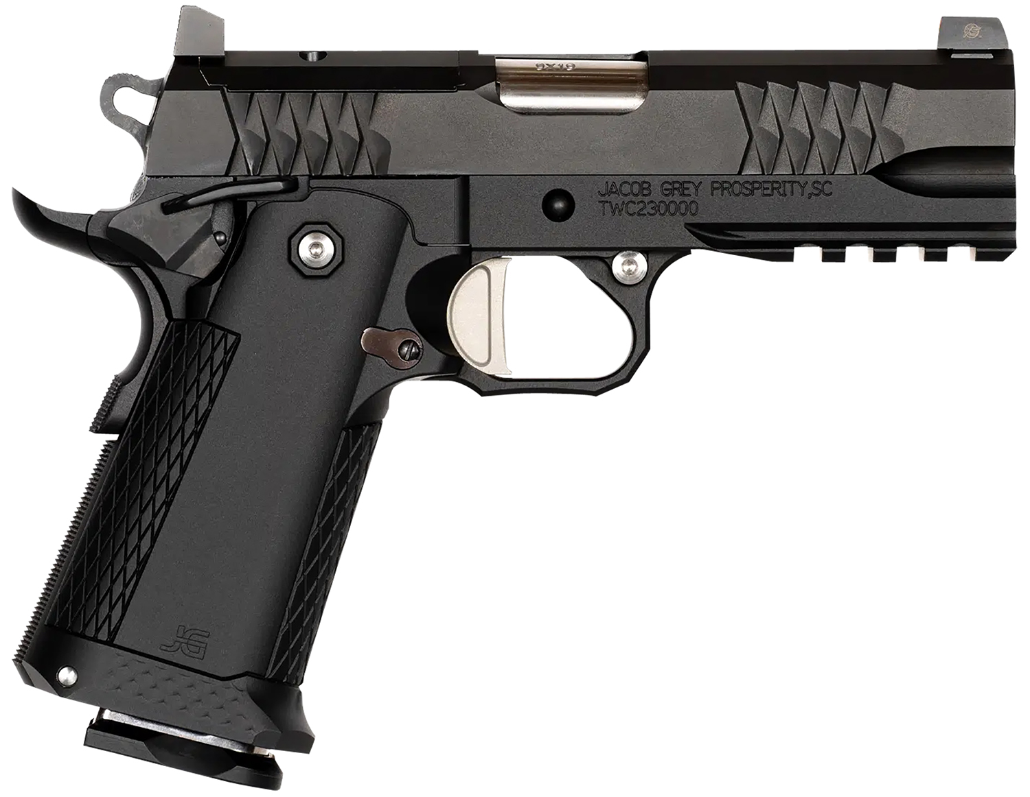 Jacob Grey TWC9 - 4.25" - 17rds - TWC9425 - Jacob Grey Firearms