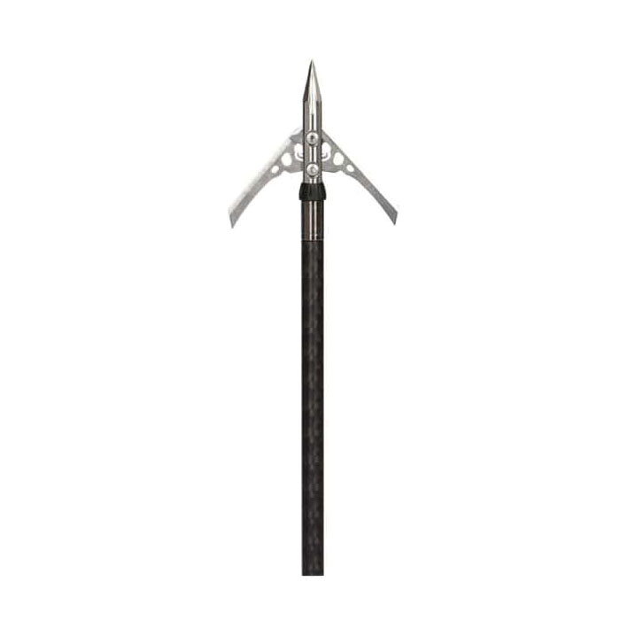Rage Hypodermic Trypan NC 2"/100 gr Broadhead, Gray Pack of 3 - Rage