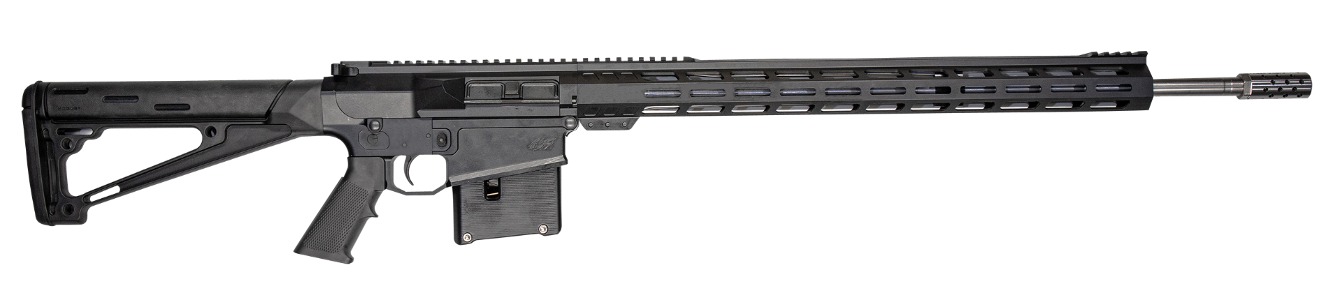 Great Lakes Firearms AR-10 .30-06 Springfield 24" AR Rifle, Black - GL10LA30-06SSBLK - Great Lakes