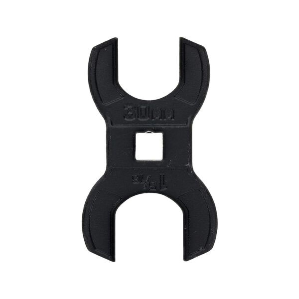 Wheeler 30mm x 1-5/16" Barrel Nut Crowfoot Wrench, Black - Wheeler