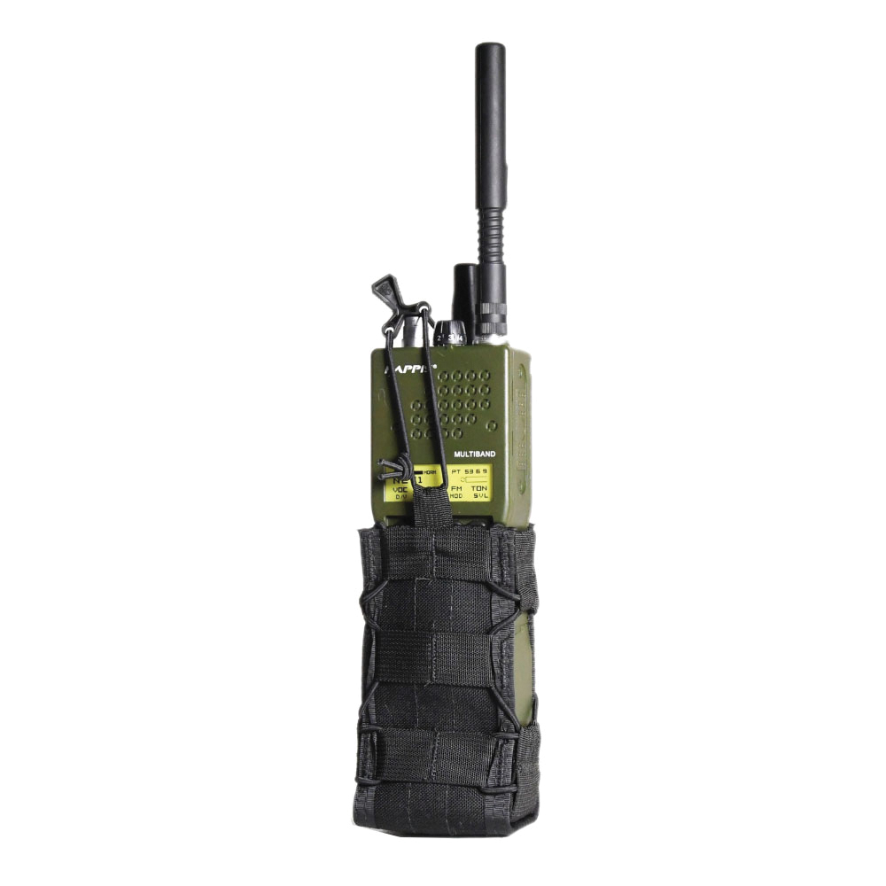 High Speed Gear Inc. Taco 3" x 2" x 6" Multi-Access Communications Device Pouch, Black - High Speed Gear Inc.