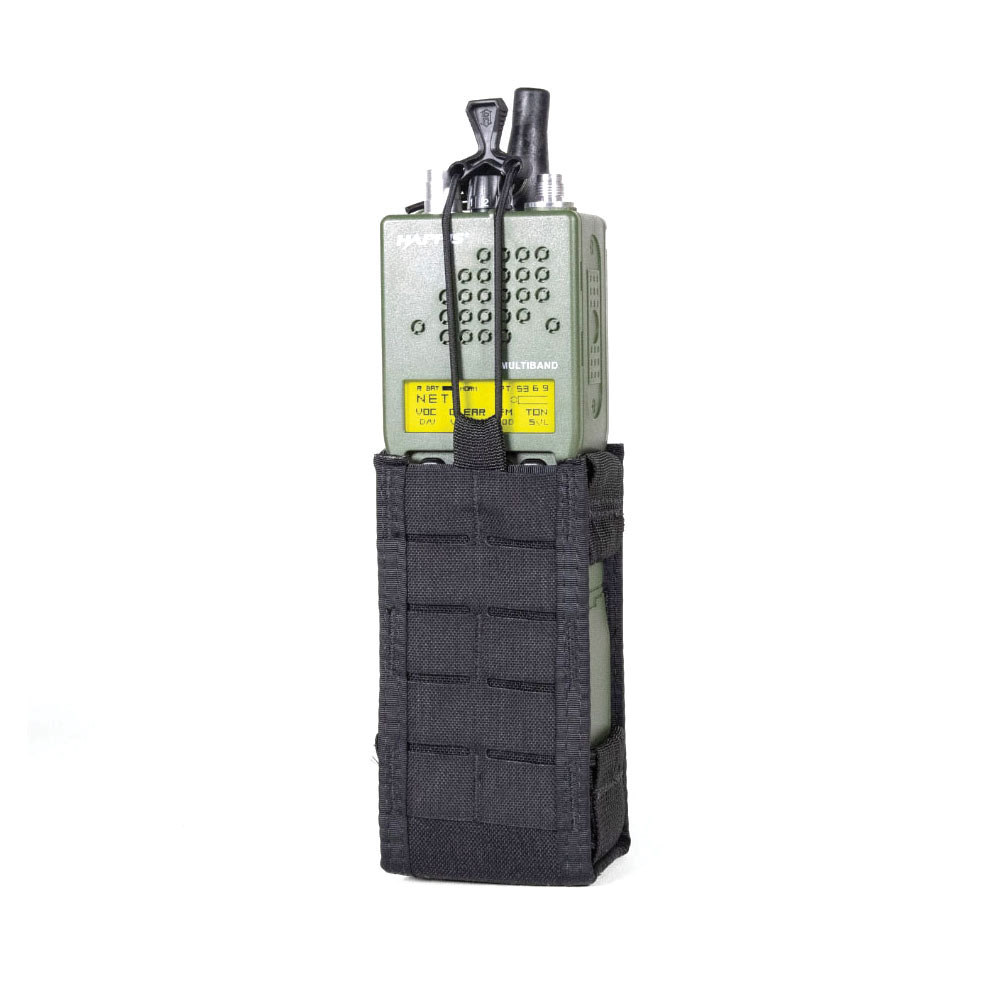 High Speed Gear Inc. Duty Taco 3" x 2" x 6" Multi-Access Communications Device Pouch, Black - High Speed Gear Inc.