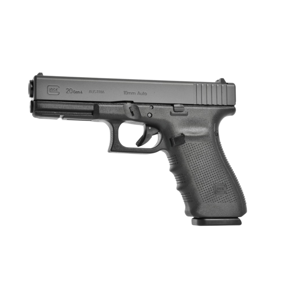 Glock G20 Gen 4 10mm 4.61" 15rd Pistol, Black - Glock