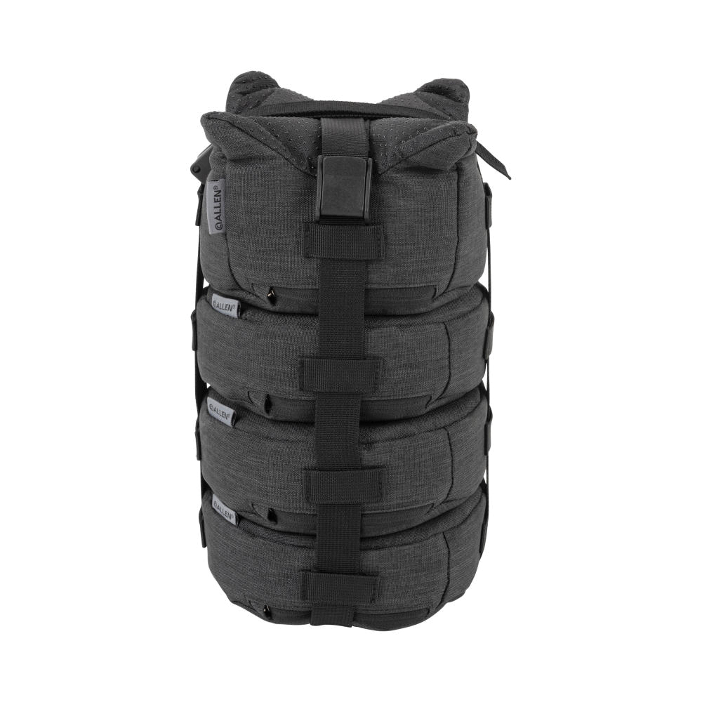 Allen Eliminator Stacker 7.50" x 7.50" x 12.25" 4-Piece Shooting Bag, Black - Allen