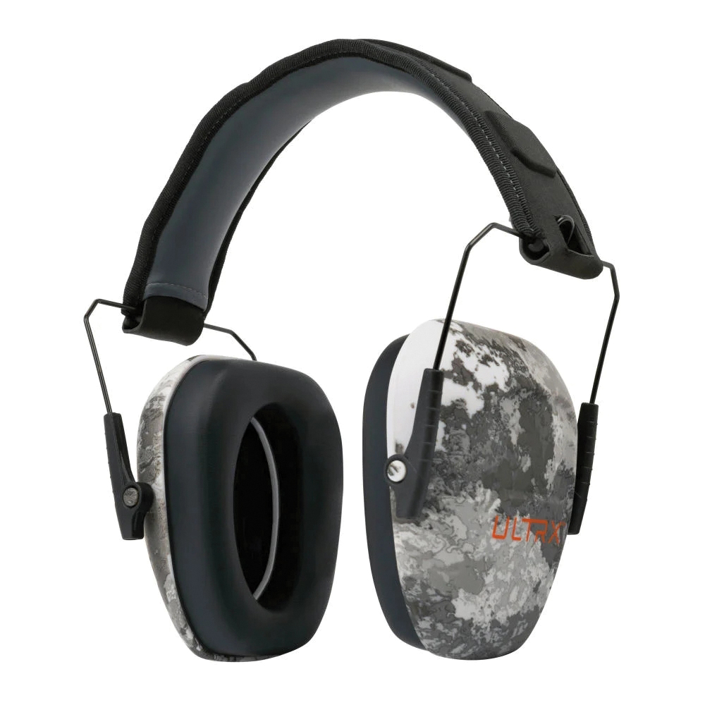 ULTRX 23 dB Shield Passive Earmuffs, Veil Tac Gray Camouflage - Ultrx