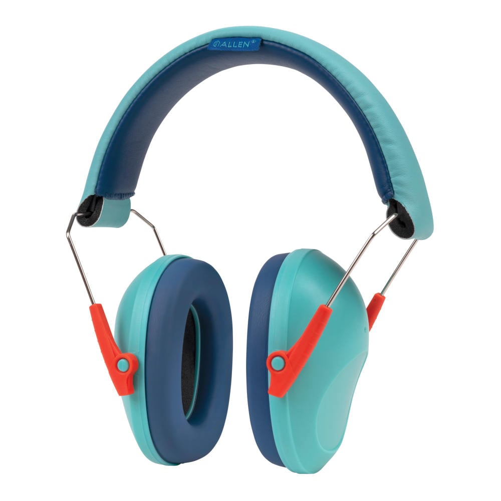 ULTRX 23 dB Children's Passive Hearing Earmuffs, Teal - Ultrx