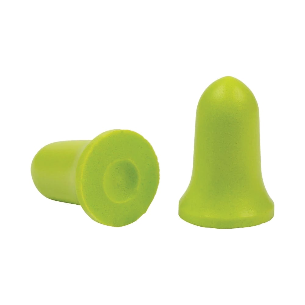 ULTRX 32 dB Tapered Foam Earplugs, Lime - Ultrx