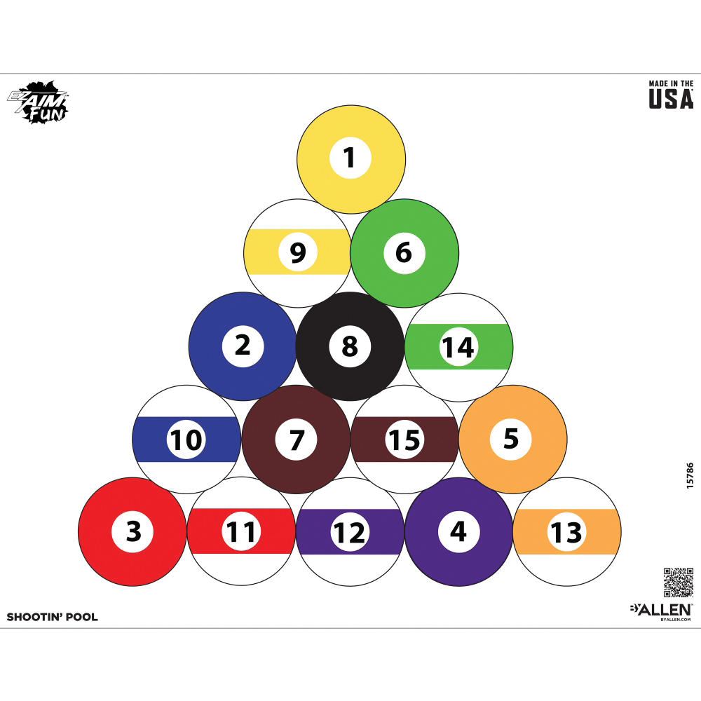 EZ Aim Fun Shooting Pool Shooting Target - Ez Aim