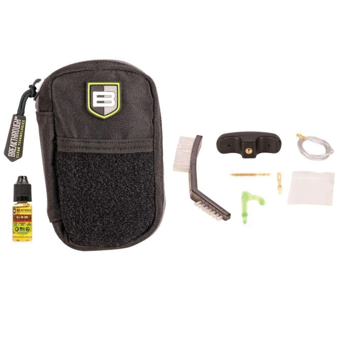 Breakthrough Clean Badge 5.56x45mm Pull-Through Cleaning Kit w/Molle Pouch - Breakthrough Clean
