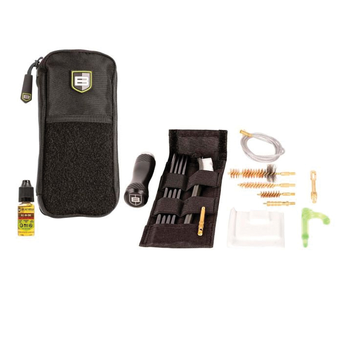 Breakthrough Clean Badge 7.62mm Rod and Pull-Through Cleaning Kit w/Molle Pouch - Breakthrough Clean