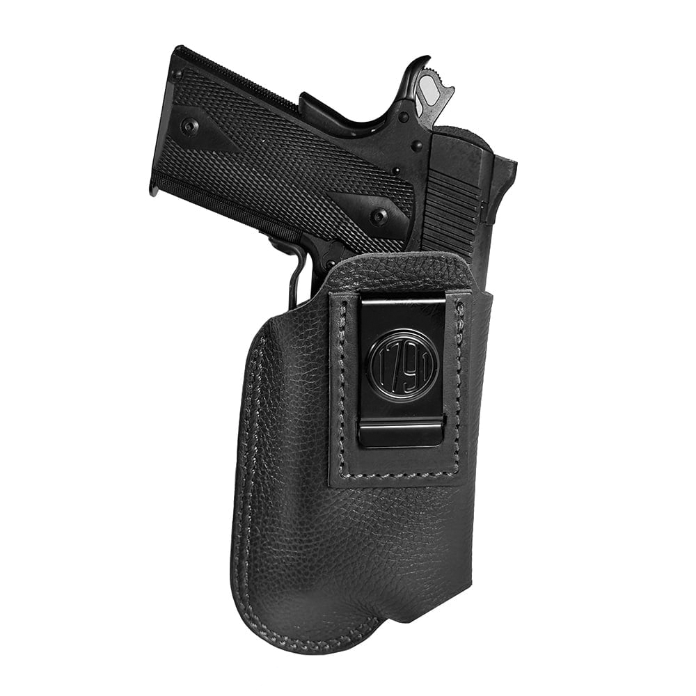 1791 Gunleather Glock G43/G43X/G43X MOS Size 3 IWB Holster Right Cowhide Leather, Night Sky Black - 1791 Gunleather