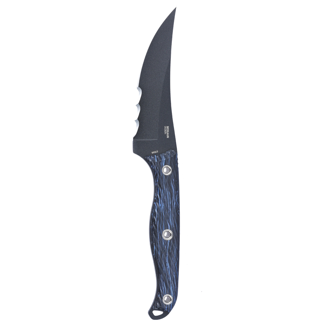CRKT Clever Girl Fixed Knife Persian, Black/Blue