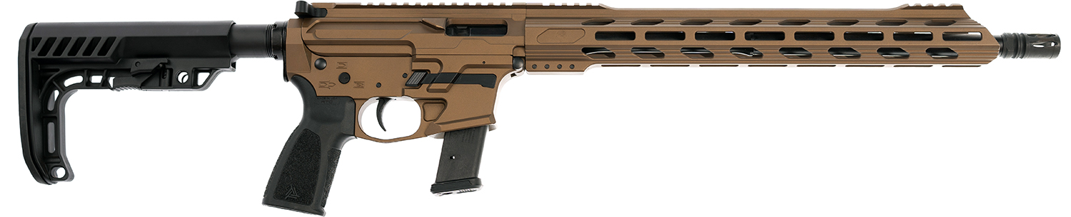Live Free Armory LFA Challenger 9mm 16" AR Rifle, Burnt Bronze - LF9CH85034 - Live Free Armory