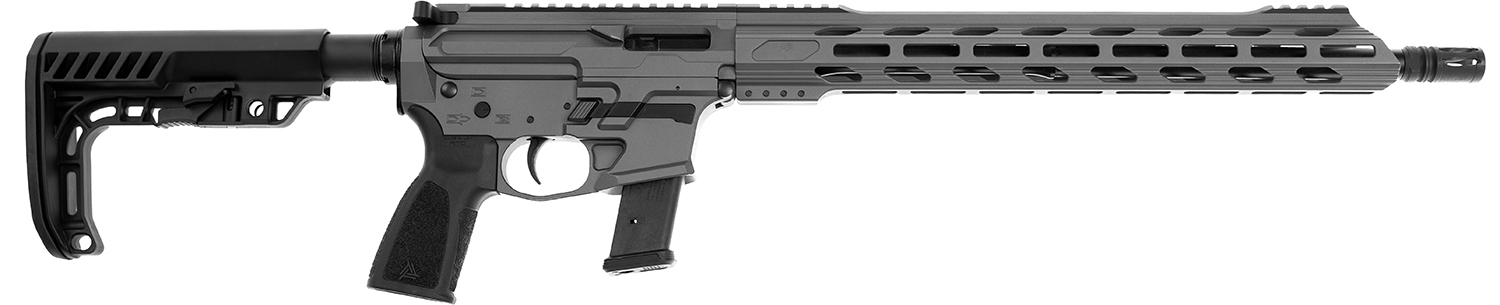 Live Free Armory LFA Challenger 9mm 16" AR Rifle, Tungsten - LF9CH85045 - Live Free Armory