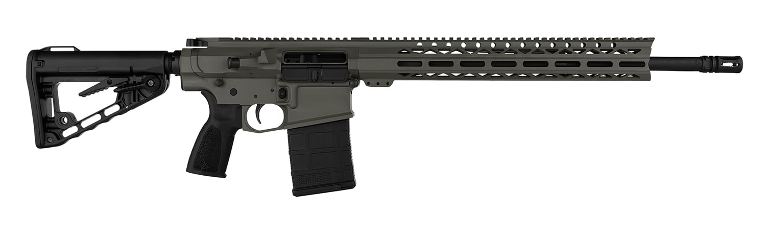 Live Free Armory LF308 Battle .308 Win 18" AR Rifle, Tungsten - LFBR82045 - Live Free Armory