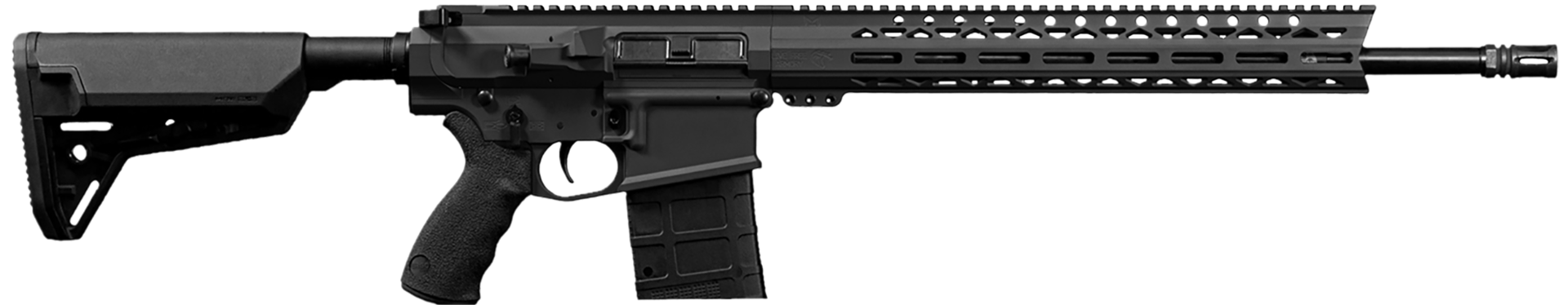 Live Free Armory LF308 Hunter .308 Win 18" AR Rifle, Black - Durable and Precision Engineered - LFHUN81001 - Live Free Armory
