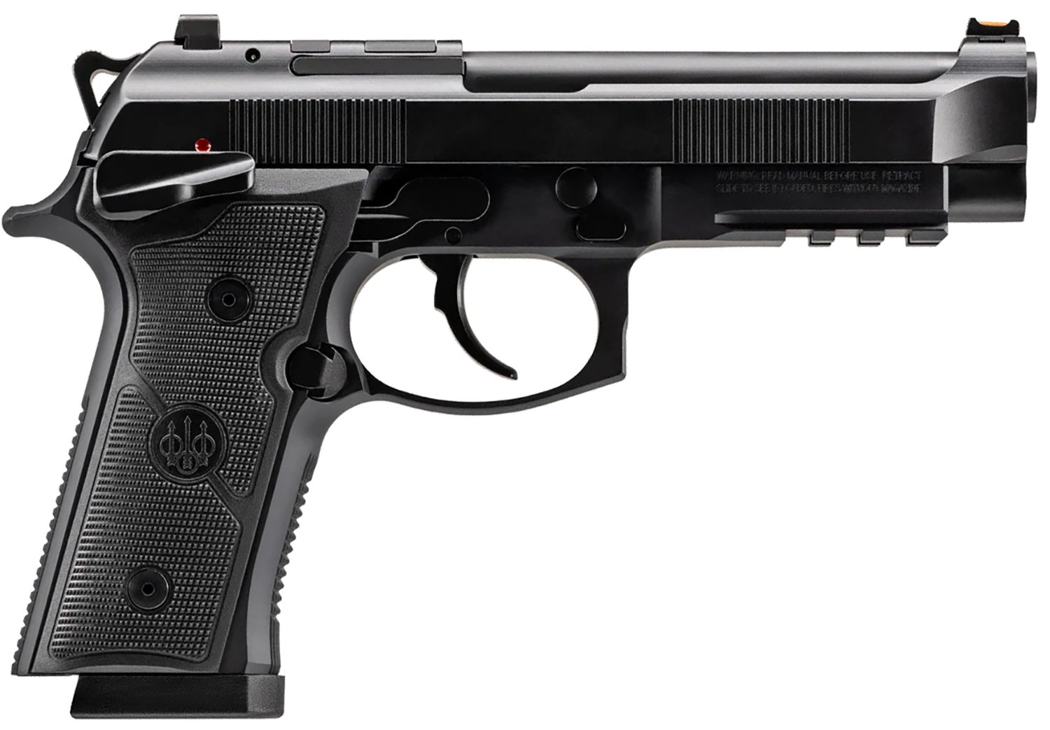 Beretta 92GTS Full Size Semi-Auto Pistol - Black - 9mm - 15rds - 5" - J92XFMSDA15 - Beretta