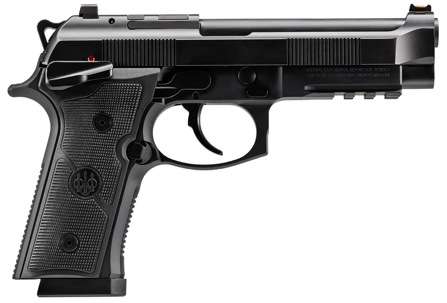 Beretta 92GTS 5" 9mm 18rd Pistol, Black - J92XFMSDA21 - Beretta