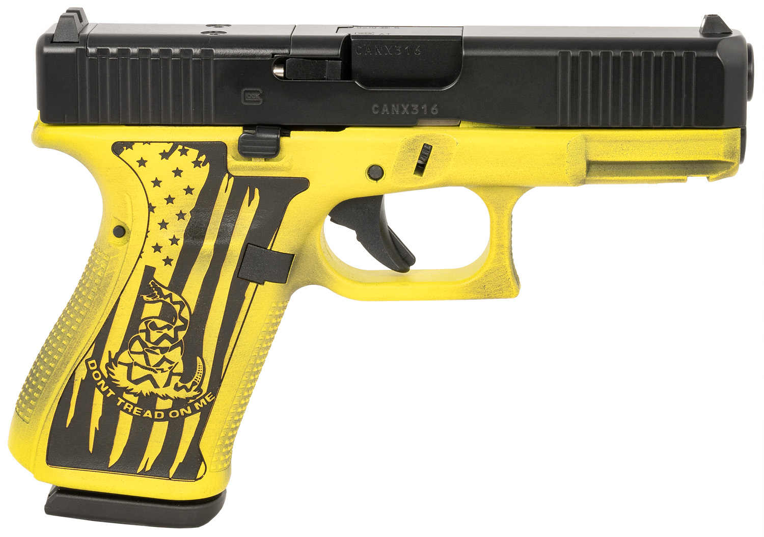 Glock G19 Gen 5 MOS 9mm 4.02" 10rd Pistol, Black - Glock