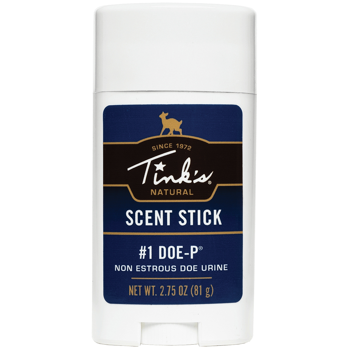Tink's 1 Doe-P Deer Lure Calming Natural Stick, 2.75 oz