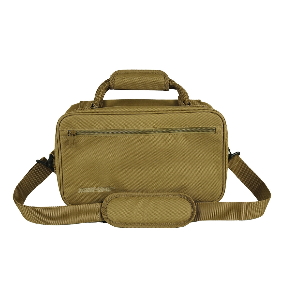 Max Ops Handgun Bag, Coyote Brown - Max Ops