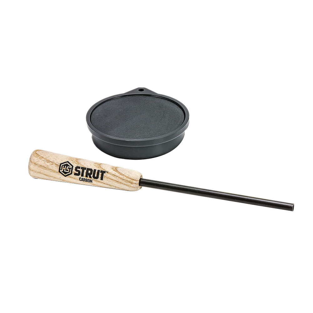 HS Strut Suzie Snood Turkey Slate Pot Call, Black - Hs Strut