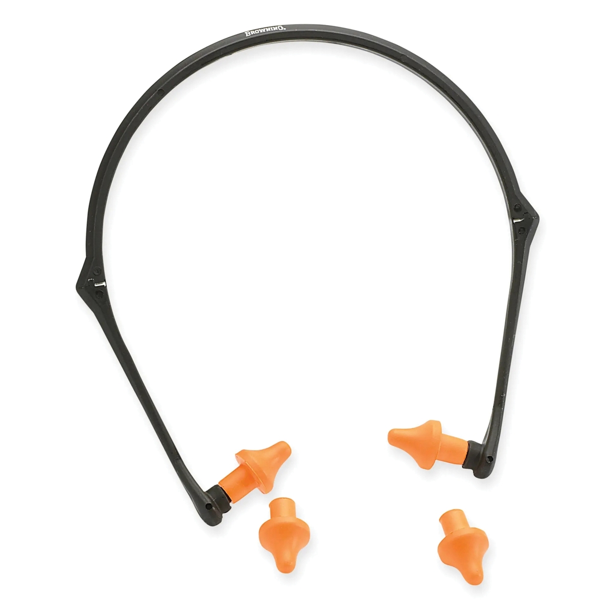 Browning 22 dB Banded Earplugs, Orange - Browning