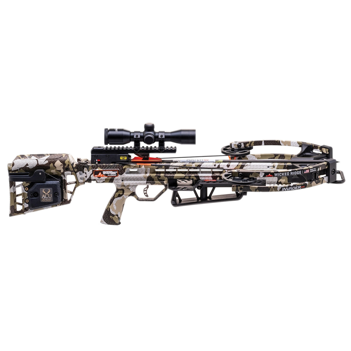 TenPoint Wicked Ridge Invader M1 De-Cock 32" x 14" Crossbow, Vektra Camouflage - Tenpoint Archery