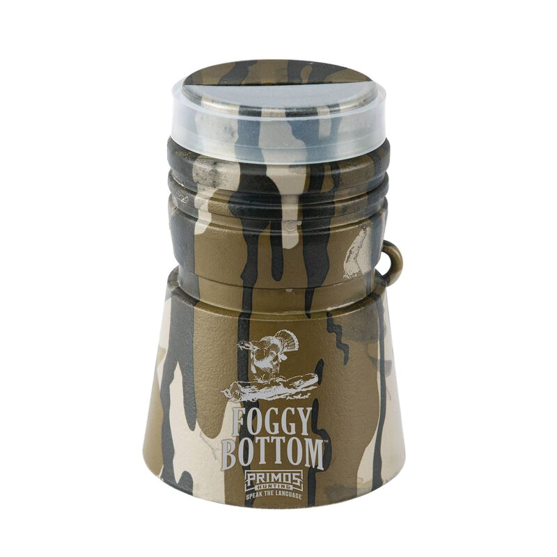 Primos Foggy Bottom Turkey Snuff Tube Call, Mossy Oak Original Bottomland Camouflage - Primos