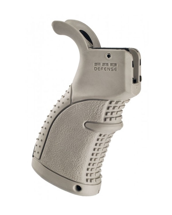 FAB Defense AGR-43 Rubberized Ergonomic M4/M16/AR-15 Pistol Grip, Flat Dark Earth - FX-AGR43T - Fab Defense