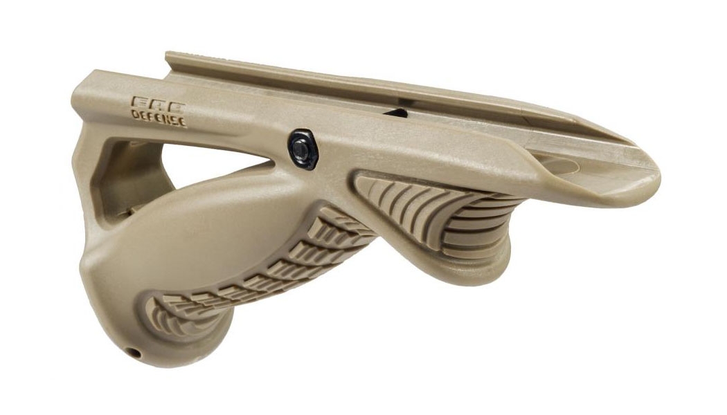 FAB Defense PTK Picatinny Ergonomic Pointing Forend Grip, Flat Dark Earth - FX-PTKT - Fab Defense