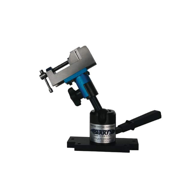 Berry's Machine Vise Complete System, Black/Blue - Berry's